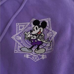 Disney 100 years of wonder hooded long sleeve pullover.